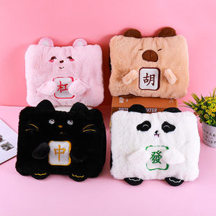 启迪星可爱卡通学生暖手袋暖暖手肚子便携热水袋电暖