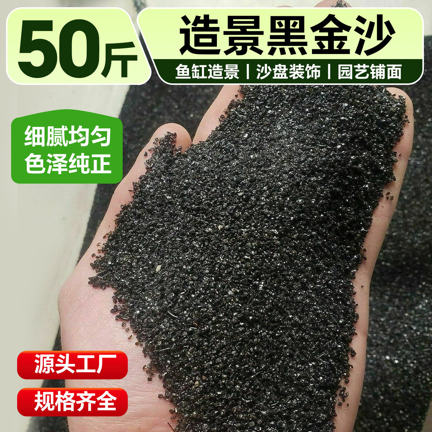 精选黑金沙原石鱼缸水草