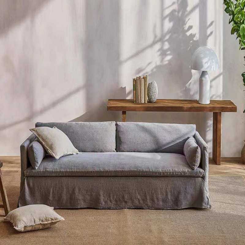 现代简约侘寂风亚麻布客厅布艺沙发北欧三人位民宿酒店可拆洗沙发,模玩/动漫/周边/娃圈三坑/桌游,模型制作工具/辅料耗材,淘宝优惠券,粉丝福利购,淘宝优惠卷