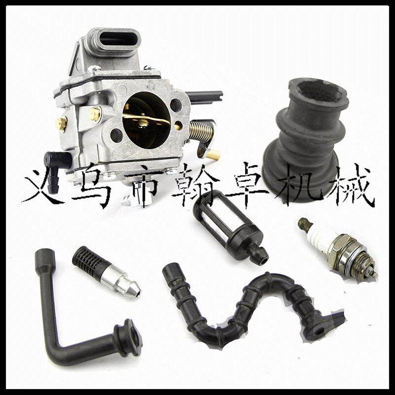 MS660 650 066 064 065化油器 进气弯管 燃油管 机油管油滤火花塞