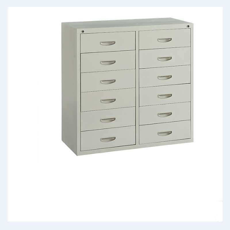 抽屉式文件档案储物柜办公室落地财务凭证柜钢制十二抽矮柜档案室,模玩/动漫/周边/娃圈三坑/桌游,模型制作工具/辅料耗材,淘宝优惠券,粉丝福利购,淘宝优惠卷