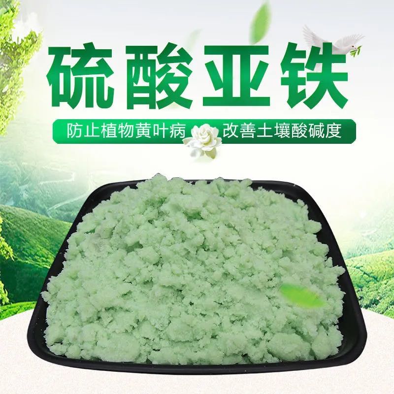 硫酸亚铁花肥粉绿黑矾改良土壤