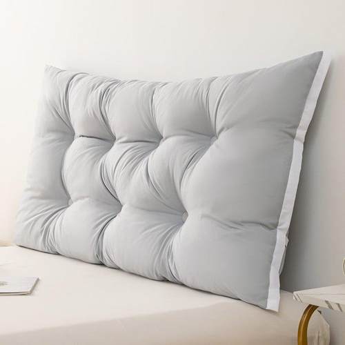 简约床头靠垫网红靠枕床上加高薄款榻榻米软包大靠背可固定