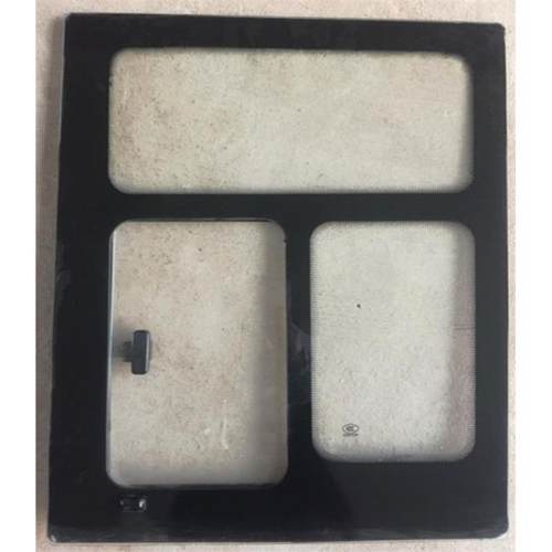 全封闭电动车推拉门玻璃钢化材质 可客制尺寸配件