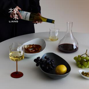 边集EDITOR椋木云雾葡萄酒杯不规则红酒杯水杯咖啡杯易饮高级礼物