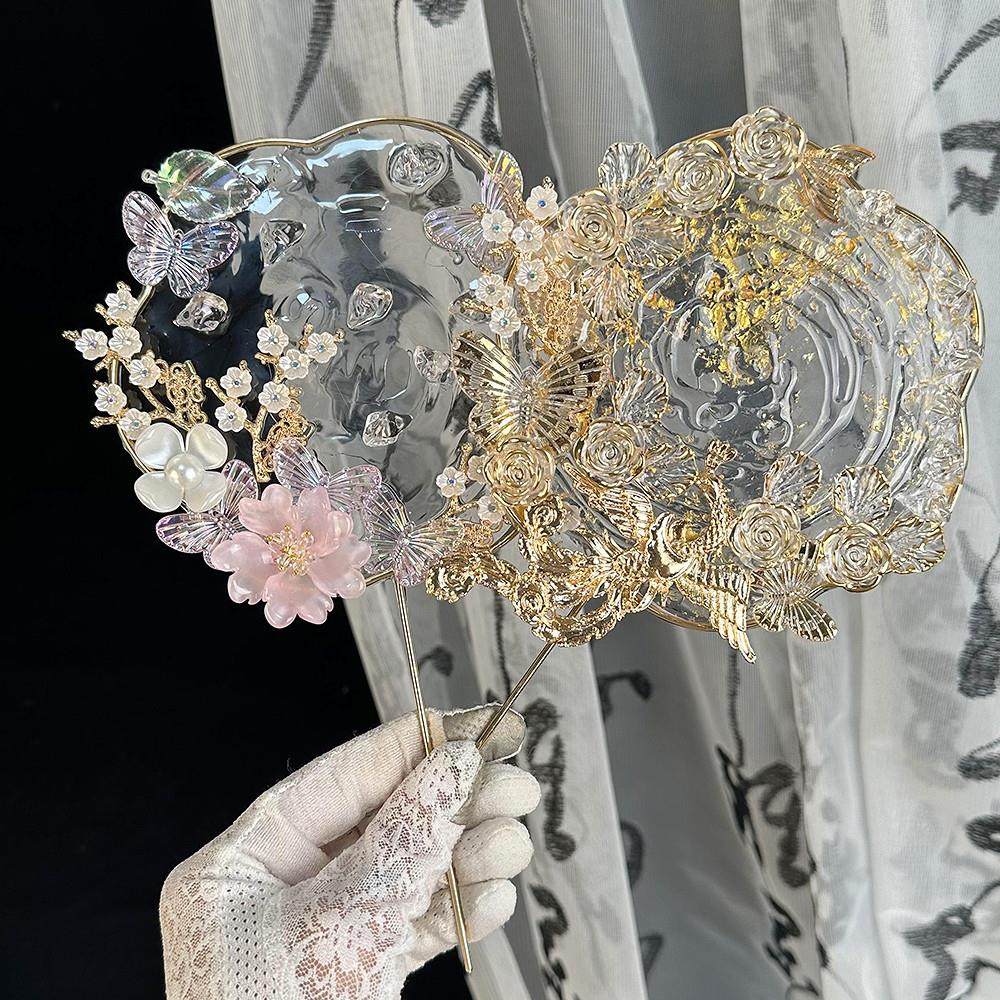 新娘晨袍喜扇夏天团扇水扇汉服古风拍摄道具掌扇扇子婚礼手持中式,家居饰品,工艺扇/团扇/喜扇/折扇,淘宝优惠券,粉丝福利购,淘宝优惠卷