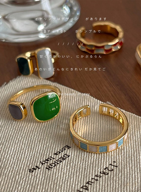 赫本风英伦复古指环55