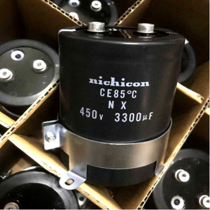进口原装日本NICHICON铝电解电容器LNX2W332MSEGTY 尺寸76.2*102