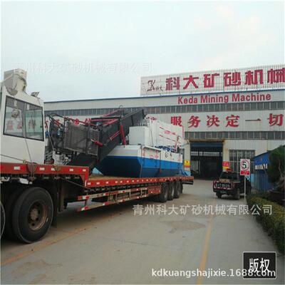 广西贵港水面湖面捞草船 水库保洁船 全自动液压式打捞水葫芦机器