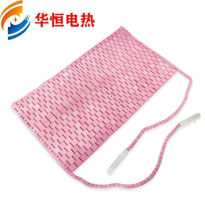 履带式热处理电加热带|LCD型高温陶瓷加热器|焊管道预热加热绳