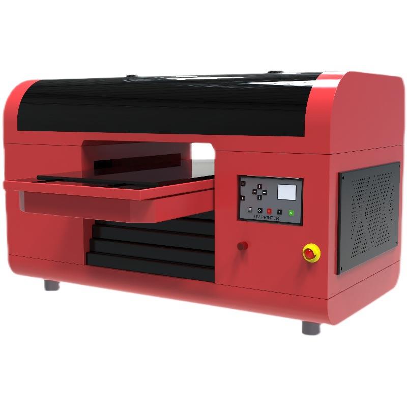 升级版3360万能平板UV打印机小型手机壳酒瓶金属亚克力3D印刷设备