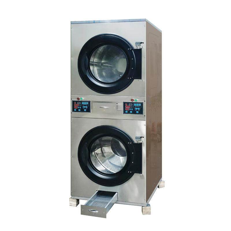 非投币工业烘干设备商用双层烘干机快速烘干设备LaundryDryer