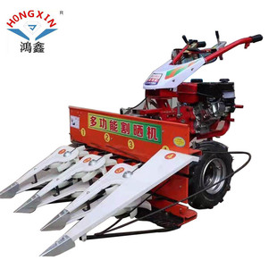 鸿鑫HX 大豆多用型收割机 027微型割晒机芦苇收割机水稻高粱