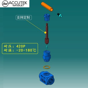 316不锈钢高压针型阀 304 2分内丝穿板针阀针形截止仪表阀4分DN15