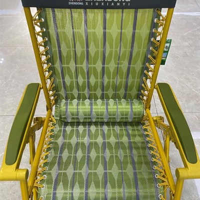 振东加宽折叠躺椅办公室床午休午睡靠椅子沙滩家用休闲