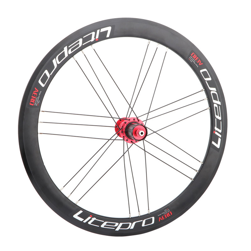 LP litepro高框刀圈轮组20寸74/130V刹变速轮毂451碟刹风行P8改装