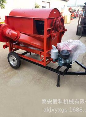 2型稻5麦脱粒机黄豆粒UDE打机柴电两用旱稻水稻打粒1i机新款脱高