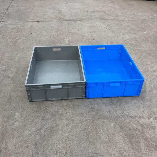 S-8EU622欧标物流ROWN箱 大号灰色型eu箱800×600×220mm