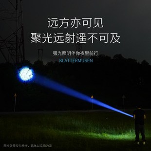 强光手电筒超亮充电手电远射便携家用耐用防水伸缩变焦户外照明灯