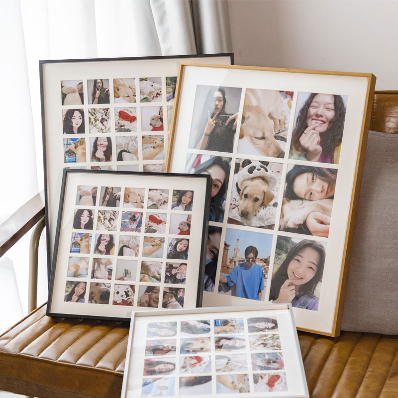 五月画馆48/九宫格情侣diy相框画框挂墙定制生日照片结婚礼物摆台