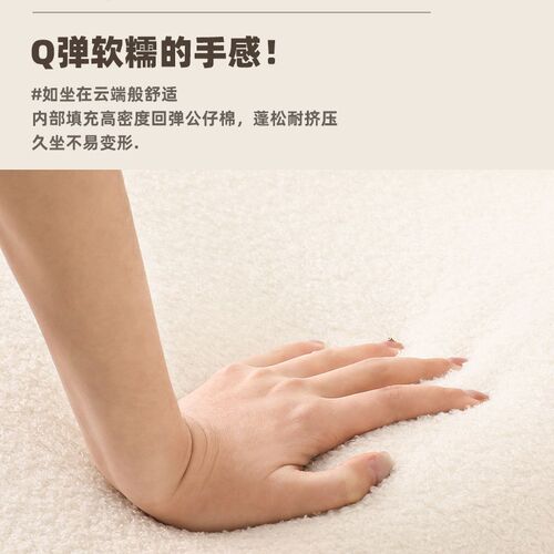 日式懒人小沙发榻榻米座椅卧室阳台休闲飘窗椅子地上坐垫折叠躺椅