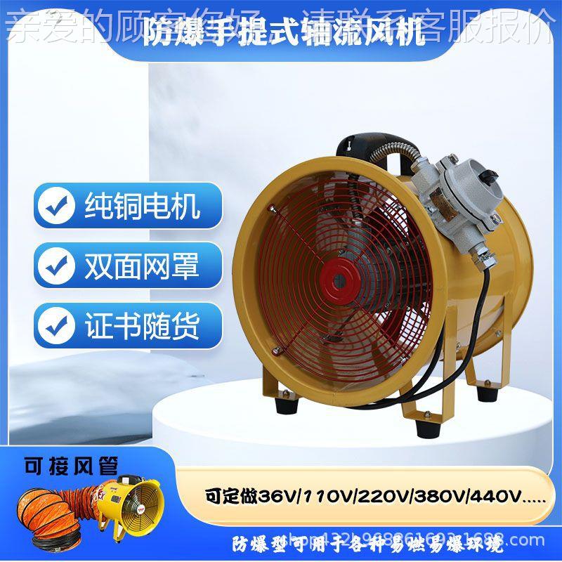 B13180S防FT爆型手提8寸10寸12寸16寸20寸000移动3轴流风机船用抽
