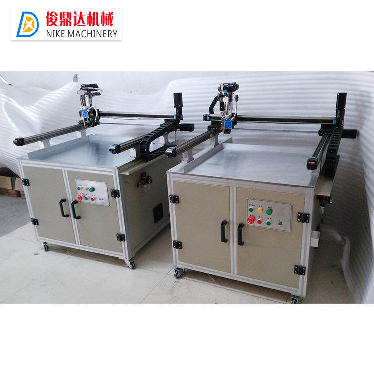 供应空气格包边 现货电子产品制造设备点胶设备空调滤贴边机