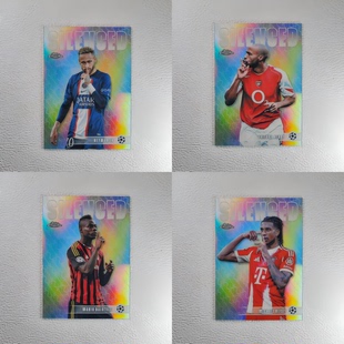 Topps 2026 Chrome 内马尔 亨利 奥利塞 巴洛特利 噤声 球星卡