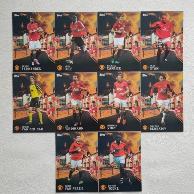 2026 Topps 曼联 Team 范佩西 费迪南德 斯塔姆 联队之路 球星卡