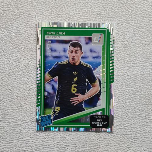 Panini Donruss 世界杯 墨西哥 利拉 新秀RC 349编限量 球星卡