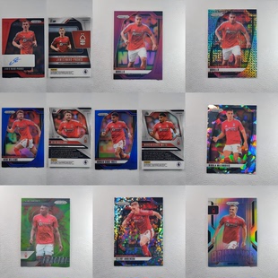 PANINI 诺丁汉森林 沃德普劳斯 怀特 穆里略 等人 签字 球星卡