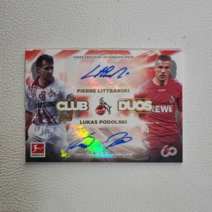 TOPPS 2024年 60周年 波多尔斯基&利特巴尔斯基 签名 球星卡礼物