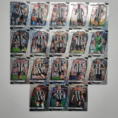 PANINI 2025年 Prizm英超 纽卡斯尔联 伊萨克 托纳利绝版年球星卡