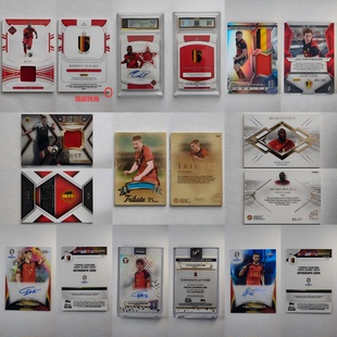 德布勞內 比利時 TOPPS 球星卡禮物 庫爾圖瓦 簽名 盧卡庫 PANINI