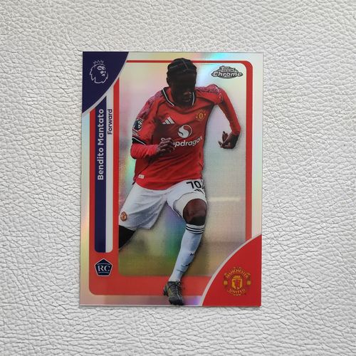 Topps 曼联 曼塔托 Mantato 新秀RC 折射 球星卡