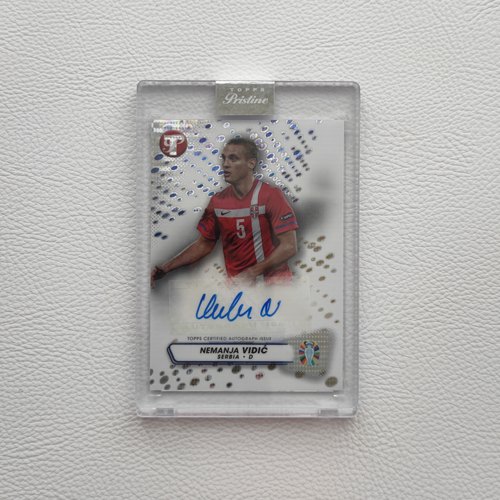 Topps 太古元年 塞尔维亚 曼联 维迪奇 亲签 签名 球星卡 周边