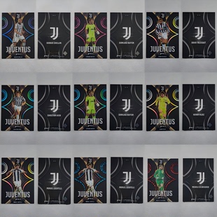 DAKA&尤文图斯官方联名 Audience 黑白娇子 维耶里 布冯 球星卡
