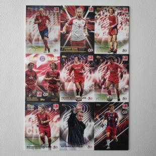 2024 TOPPS 德甲60周年 拜仁 贝林厄姆 哈兰德 罗本 球星卡礼物