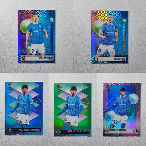 Topps Finest 亨克 斯滕伯格 海嫩 斯托伊克尔斯 球星卡