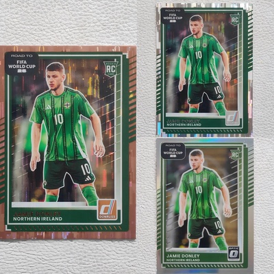 2026 Panini Donruss 美加墨世界杯 北爱尔兰 唐利 折射 球星卡