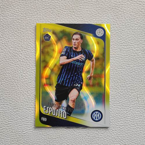 Topps Panini 国际米兰 埃斯波西托 新秀RC 折射 球星卡