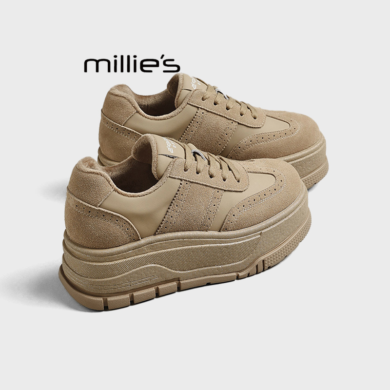 MILLIE'S/妙丽厚底松糕鞋