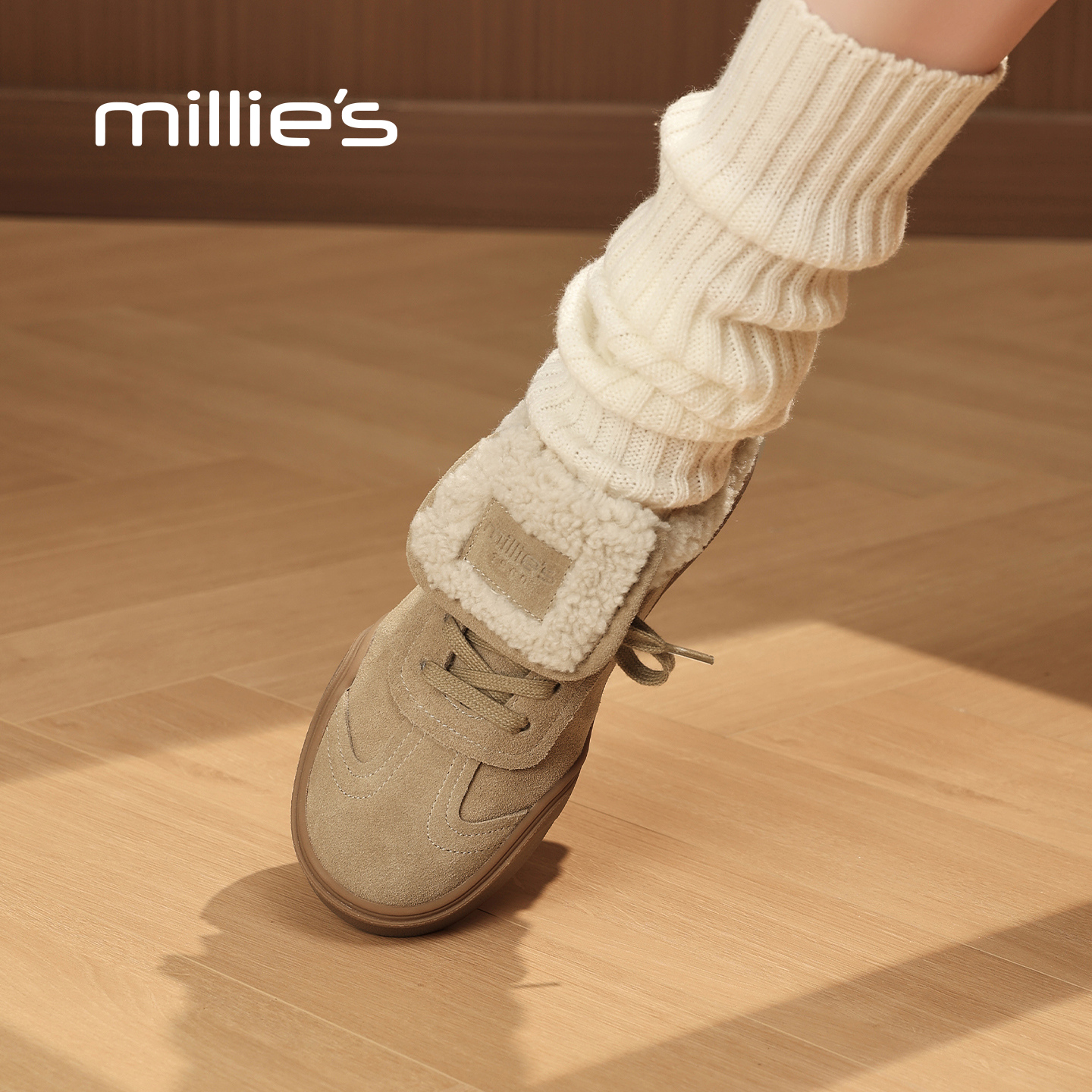 MILLIE'S/妙丽运动休闲板鞋