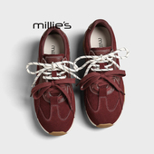 雨鞋 妙丽复古德训鞋 新款 MILLIE 休闲运动鞋 女2026春季 百搭时尚