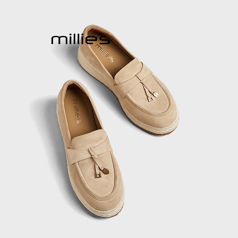 MILLIE'S/妙丽巨好看厚底单鞋