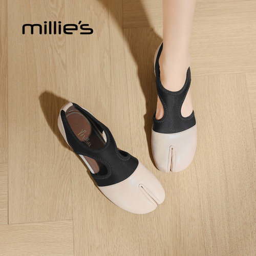 MILLIE'S/妙丽百搭芭蕾舞单鞋