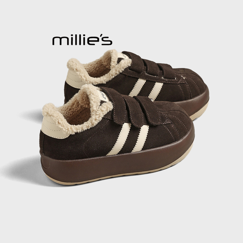 MILLIE'S/妙丽魔术贴休闲板鞋
