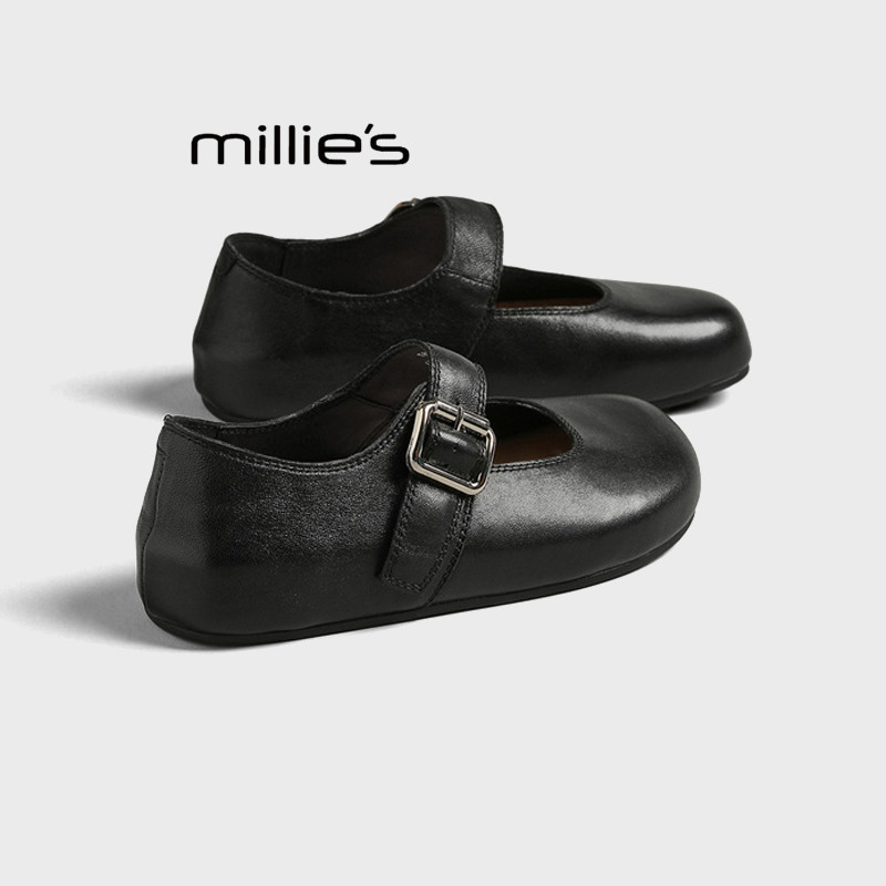 MILLIE'S/妙丽百搭内增高单鞋图片