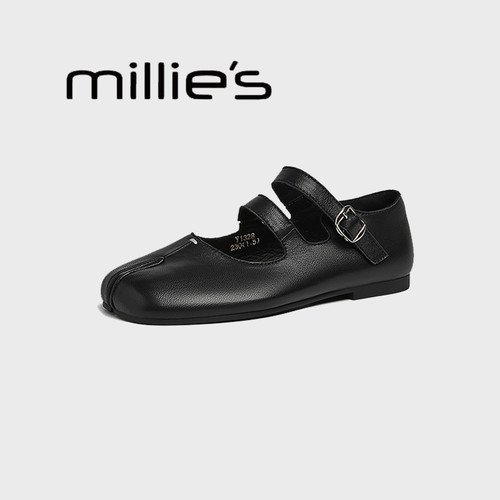 MILLIE'S/妙丽复古玛丽珍鞋