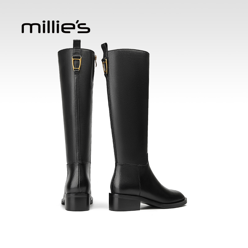 MILLIE'S/妙丽经典高筒长筒靴